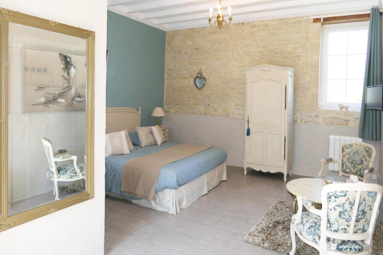 Les Perelles Bed & Breakfast Saint-Vigor-le-Grand ภายนอก รูปภาพ