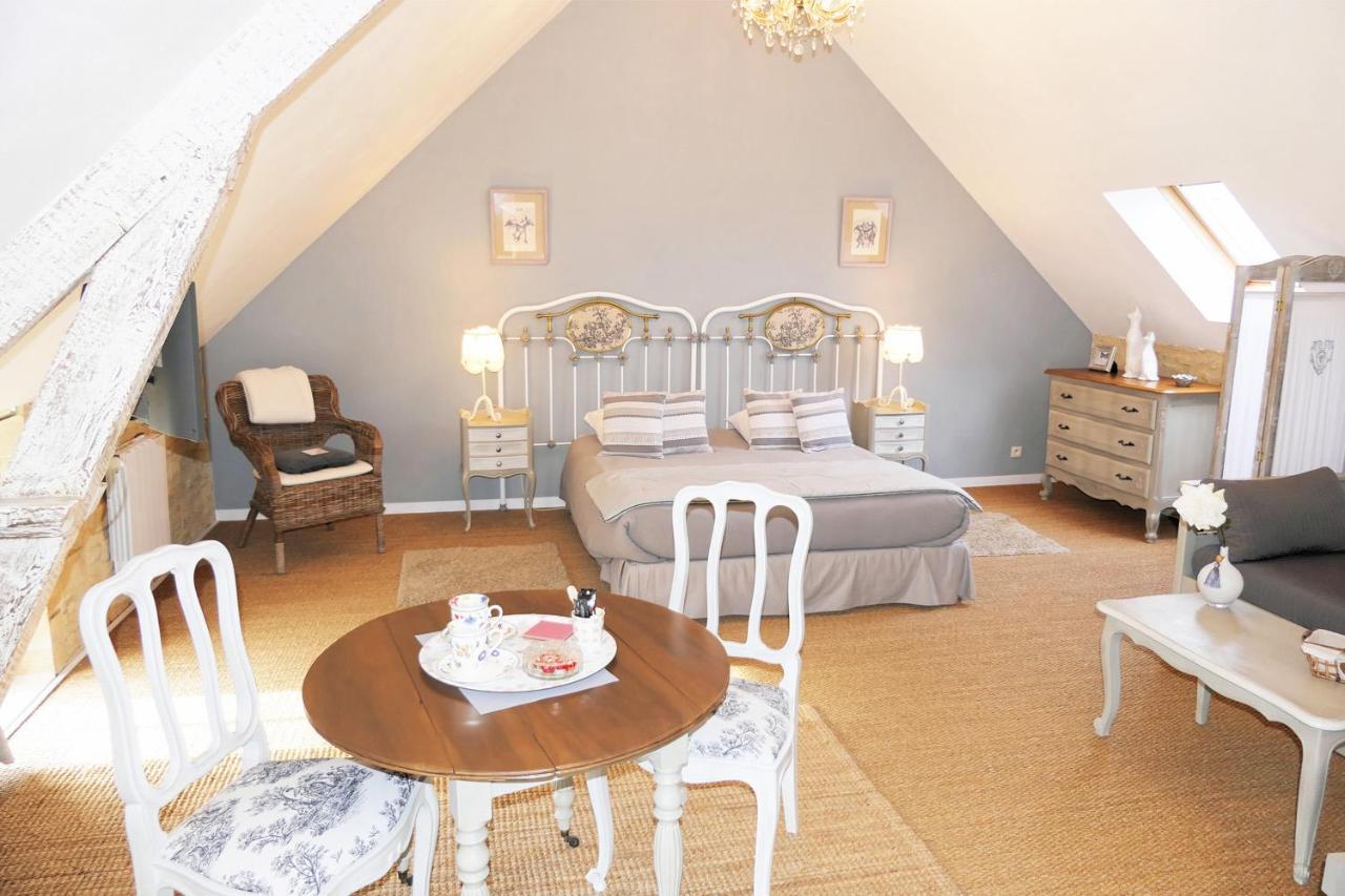 Les Perelles Bed & Breakfast Saint-Vigor-le-Grand ภายนอก รูปภาพ