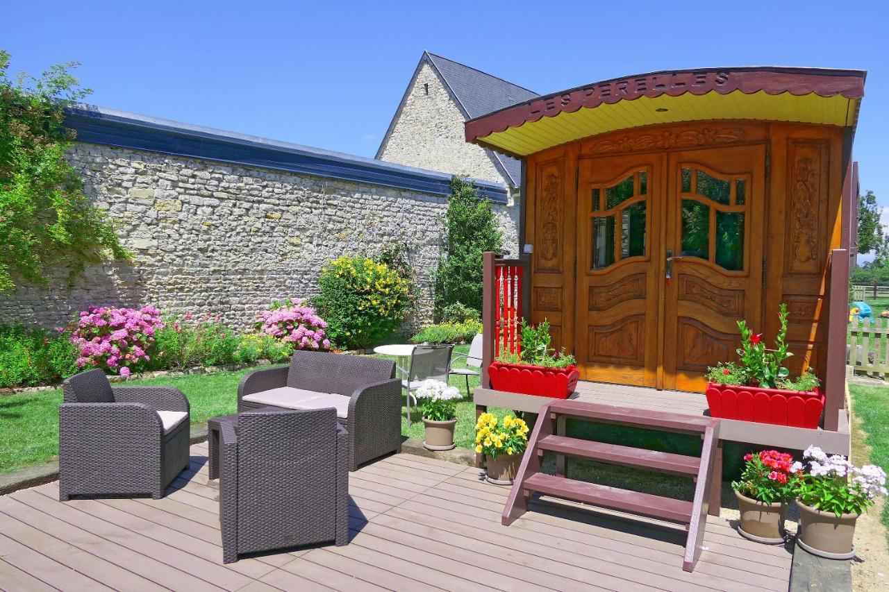 Les Perelles Bed & Breakfast Saint-Vigor-le-Grand ภายนอก รูปภาพ